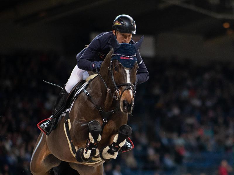 Hat im Großen Preis zum Abschluss des internationalen Reitturniers in Mannheim gewonnen: Michael Jung