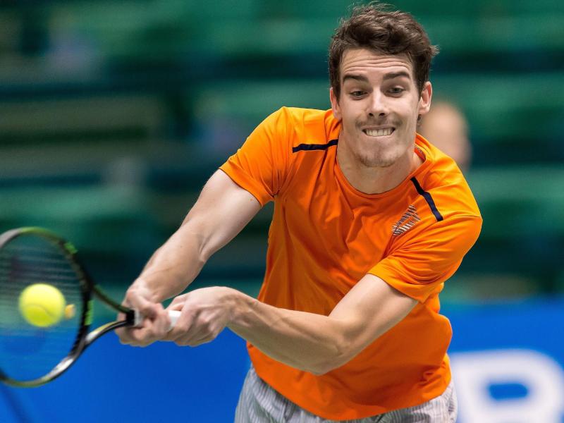Mats Moraing unterlag in der zweiten Runde von Belgrad Lokalmatador Novak Djokovic