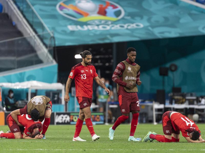 Die Schweiz scheiterte im Viertelfinale der EM 2021