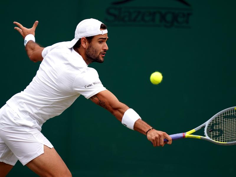Matteo Berrettini steht im Viertelfinale von Wimbledon