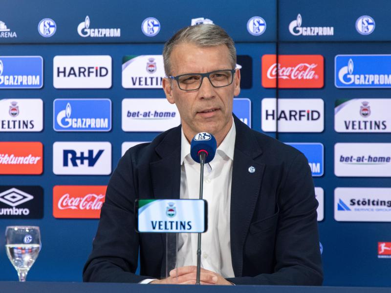 Schalkes Sportvorstand Peter Knäbel Schalkes Sportvorstand Peter Knäbel