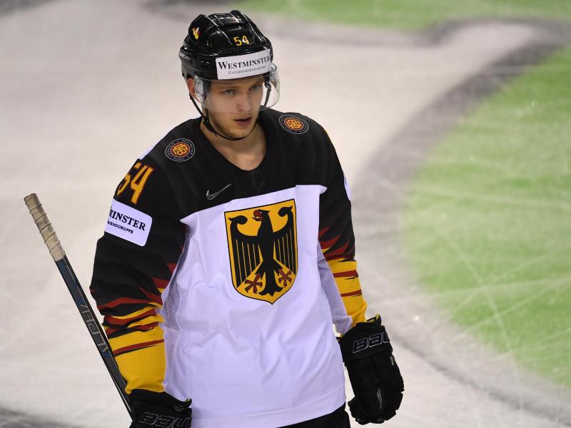 Eishockey-Nationalspieler Lean Bergmann