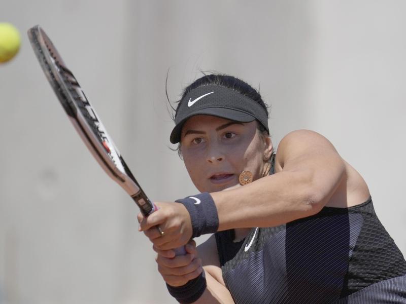Die Kanadierin Bianca Andreescu steht im Achtelfinale der US Open