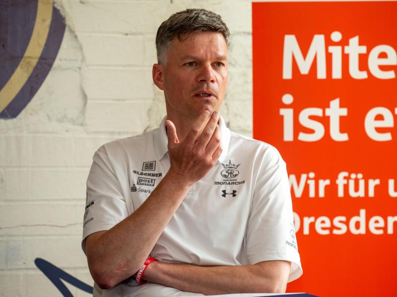 Der Headcoach der Dresden Monarchs: Ulrich Däuber