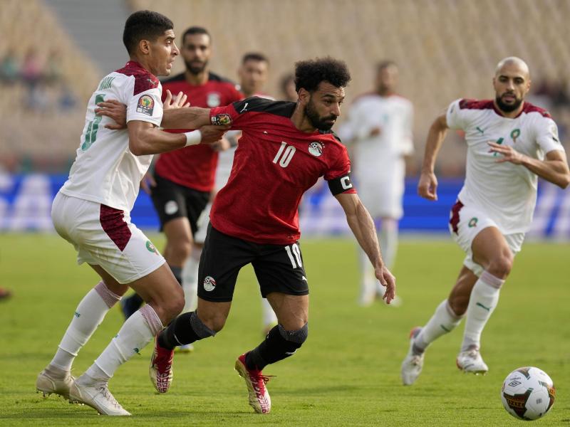 Mohamed Salah hat sich mit Ägypten für das Halbfinale im Afrika-Cup qualifiziert