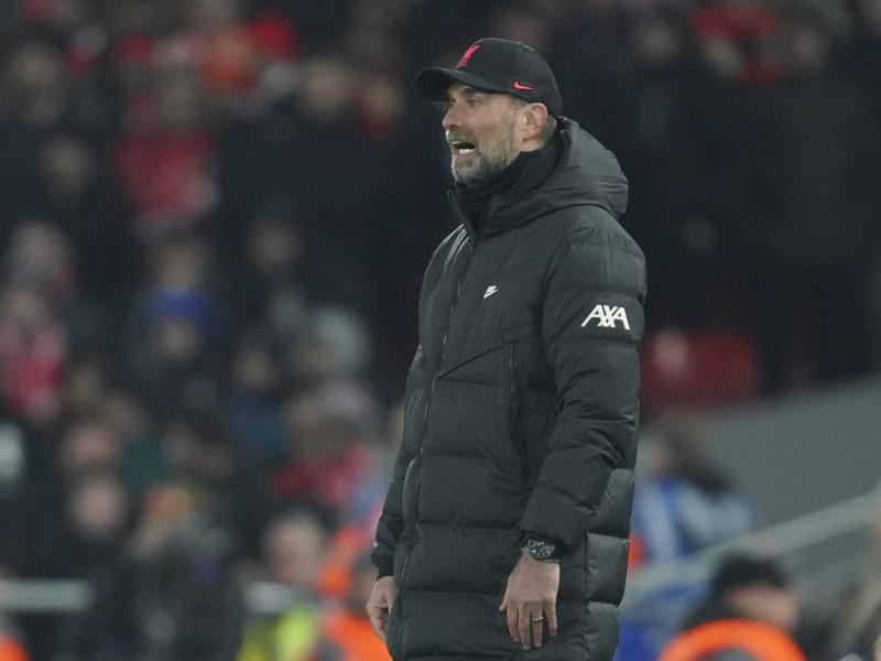 Liverpools Trainer Jürgen Klopp und sein Team haben sich für das Viertelfinale der Champions League qualifiziert. Foto: Jon Super/AP/dpa Liverpools Trainer Jürgen Klopp und sein Team haben sich für das Viertelfinale der Champions League qualifiziert. Foto: Jon Super/AP/dpa