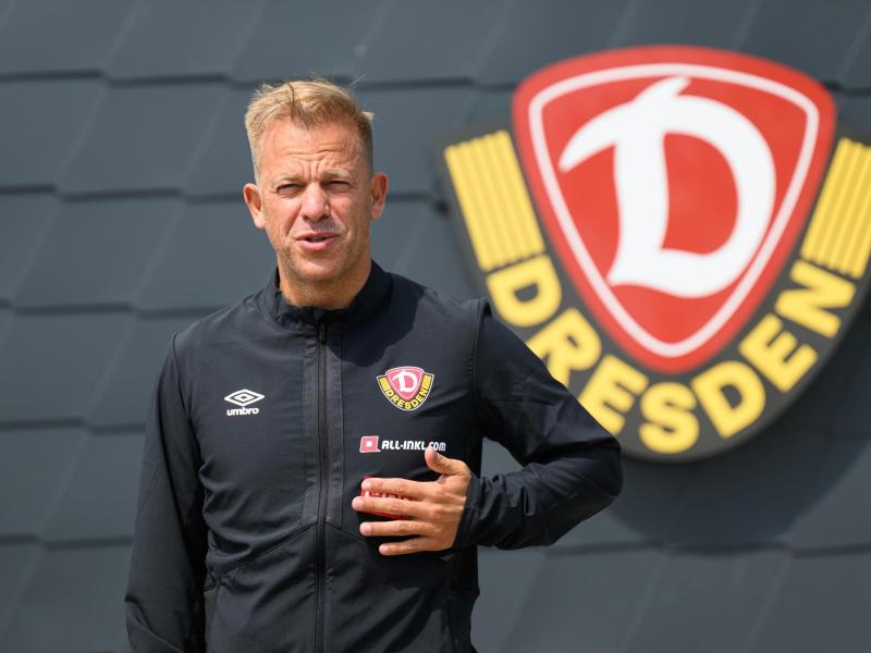 Der neue Trainer des Drittligisten SG Dynamo Dresden: Markus Anfang