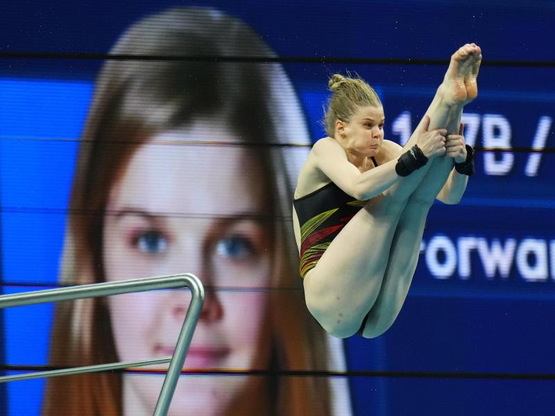 Hat bei der WM in Budapest das Finale im Turmspringen erreicht: Christina Wassen