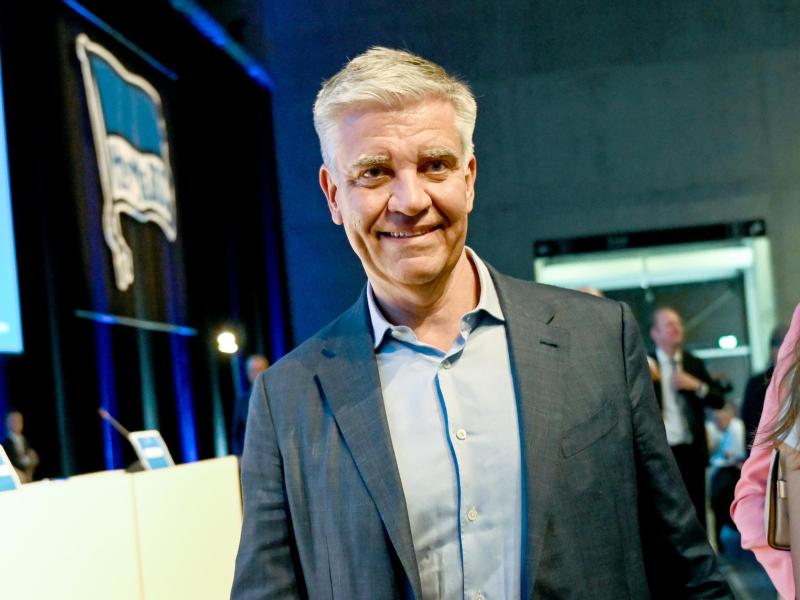 Er wurde nicht zum neuen Hertha-Präsidenten gewählt: Frank Steffel. Sein Rücktrittsangebot bei den Füchsen wurde dagegen abgelehnt