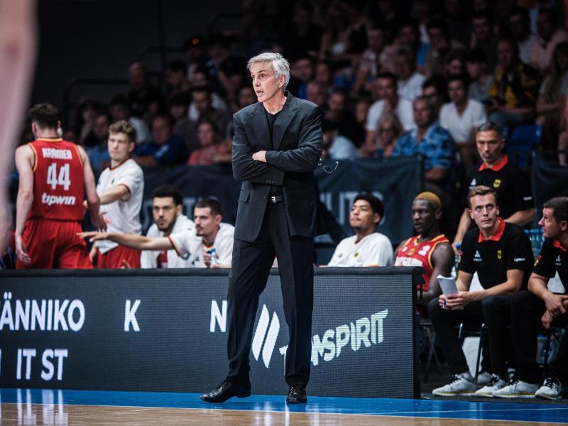 Bundestrainer Gordon Herbert hofft auf einen Sieg seines Teams gegen Polen