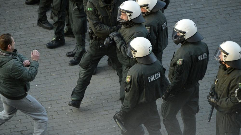 Die Polizei musste in Mönchengladbach eingreifen