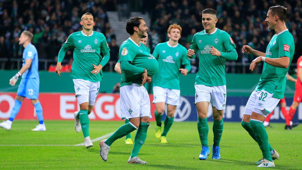 Werder Bremen setzte sich souverän gegen Heidenheim durch Werder Bremen setzte sich souverän gegen Heidenheim durch