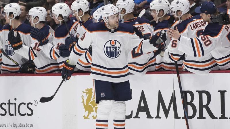 Matchwinner beim 3:2-Sieg der Edmonton Oilers bei den Vancouver Canucks: Leon Draisaitl Matchwinner beim 3:2-Sieg der Edmonton Oilers bei den Vancouver Canucks: Leon Draisaitl