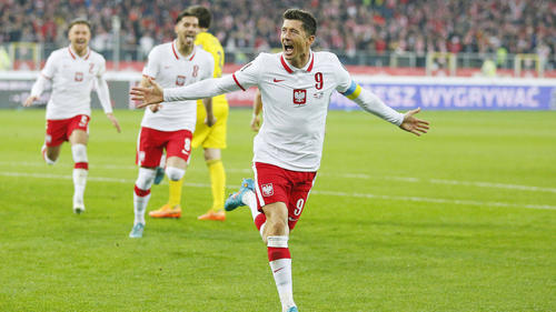 Robert Lewandowski brachte Polen auf WM-Kurs