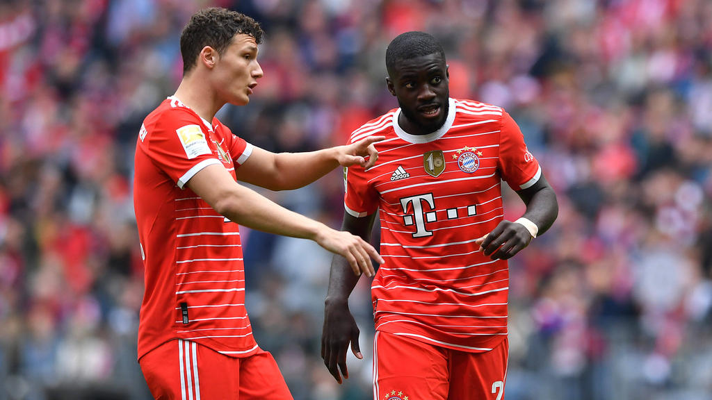 Trifft es beim FC Bayern Benjamin Pavard (l.) oder Dayot Upamecano (r.)? Trifft es beim FC Bayern Benjamin Pavard (l.) oder Dayot Upamecano (r.)?