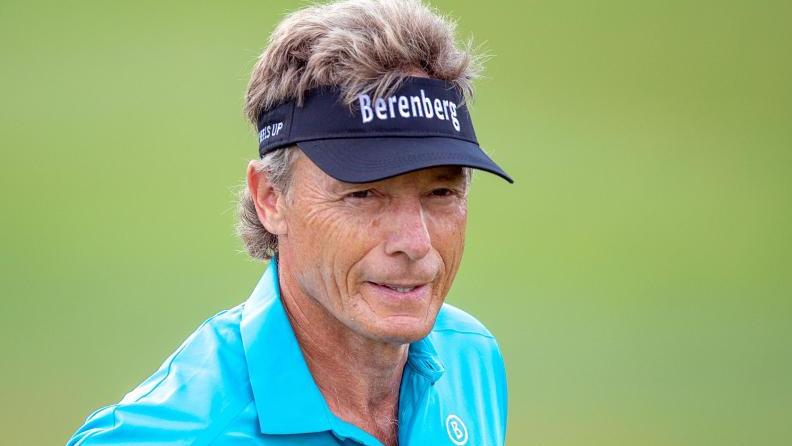 Bernhard Langer führt die Geldrangliste bei den Senioren derzeit an Bernhard Langer führt die Geldrangliste bei den Senioren derzeit an