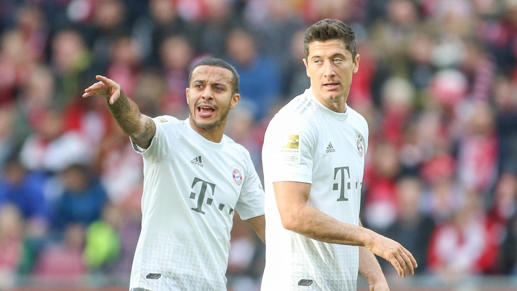 Gewannen mit dem FC Bayern im Jahr 2020 die Champions League: Thiago und Lewandowski
