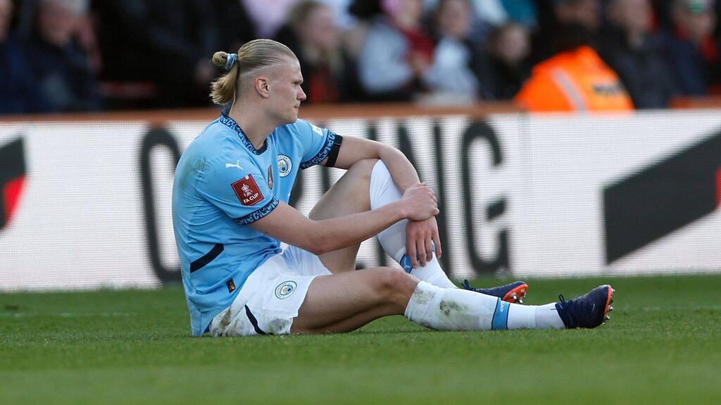 Erling Haaland fällt bei Manchester City vorerst verletzt aus Erling Haaland fällt bei Manchester City vorerst verletzt aus