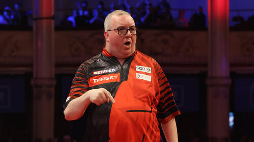 Stephen Bunting will noch große Titel im Darts einfahren