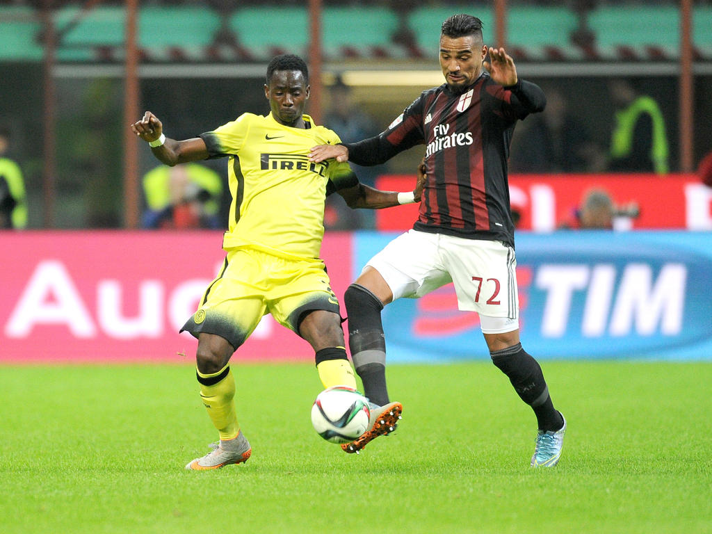 Kevin-Prince Boateng (r.) soll nicht beim AC Milan bleiben