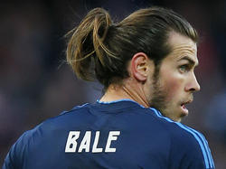 Eén van de spelers die bij de Champions League-wedstrijd tussen Manchester City en Real Madrid aan de aftrap staat, is uiteraard Gareth Bale. (26-04-2016)