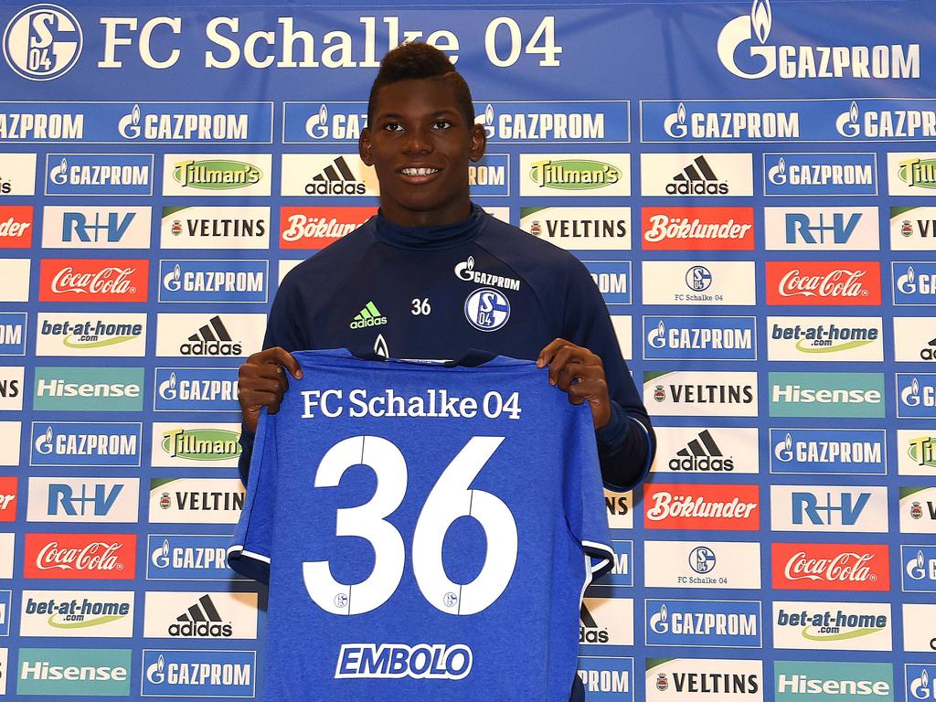 Embolo ist der neue Shooting-Star auf Schalke Embolo ist der neue Shooting-Star auf Schalke
