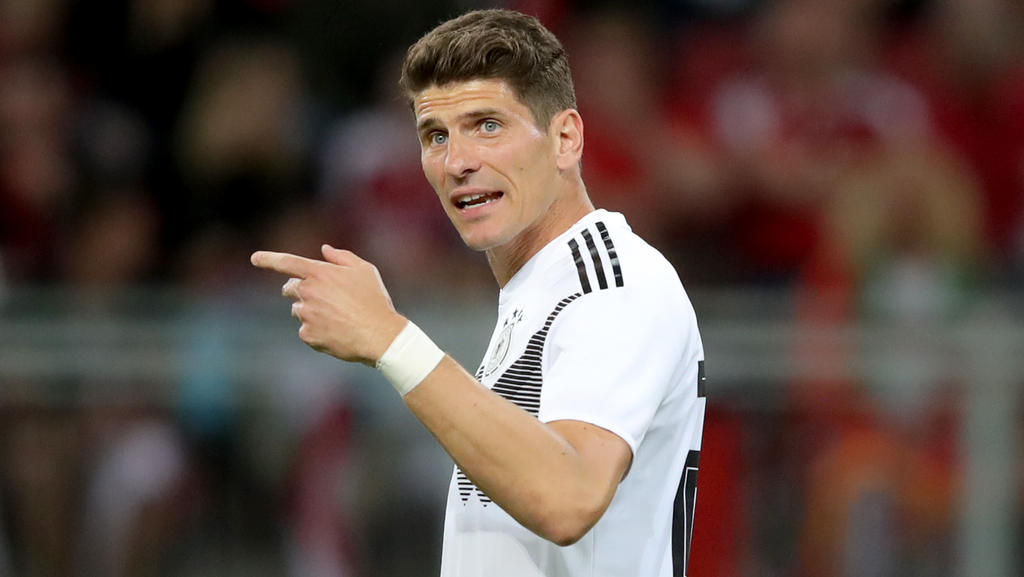 Mario Gomez hat seinen Rücktritt aus dem DFB-Team verkündet Mario Gomez hat seinen Rücktritt aus dem DFB-Team verkündet