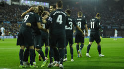 Benzema lideró al Real Madrid en Vigo con un doblete. (Foto: Getty)