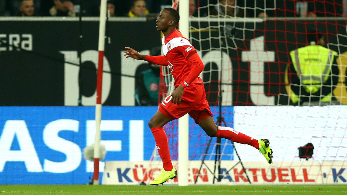 Dodi Lukebakio erzielte in dieser Saison schon achte Treffer Dodi Lukebakio erzielte in dieser Saison schon achte Treffer