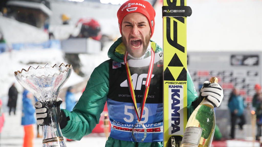 Markus Eisenbichler sprang bei der Vierschanzentournee auf Rang zwei Markus Eisenbichler sprang bei der Vierschanzentournee auf Rang zwei