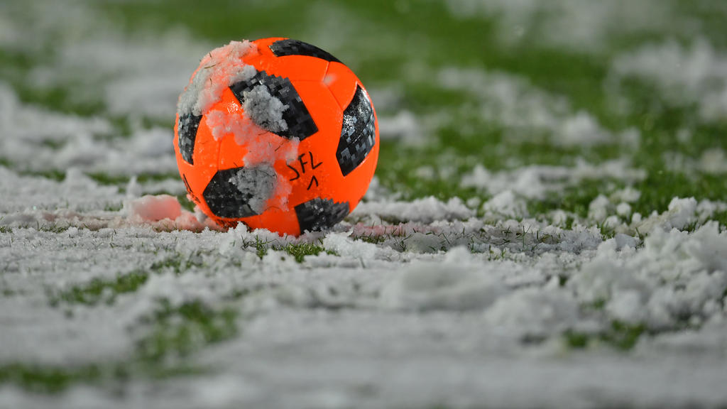 Das Spiel in Zwickau fiel den winterlichen Bedingungen zum Opfer