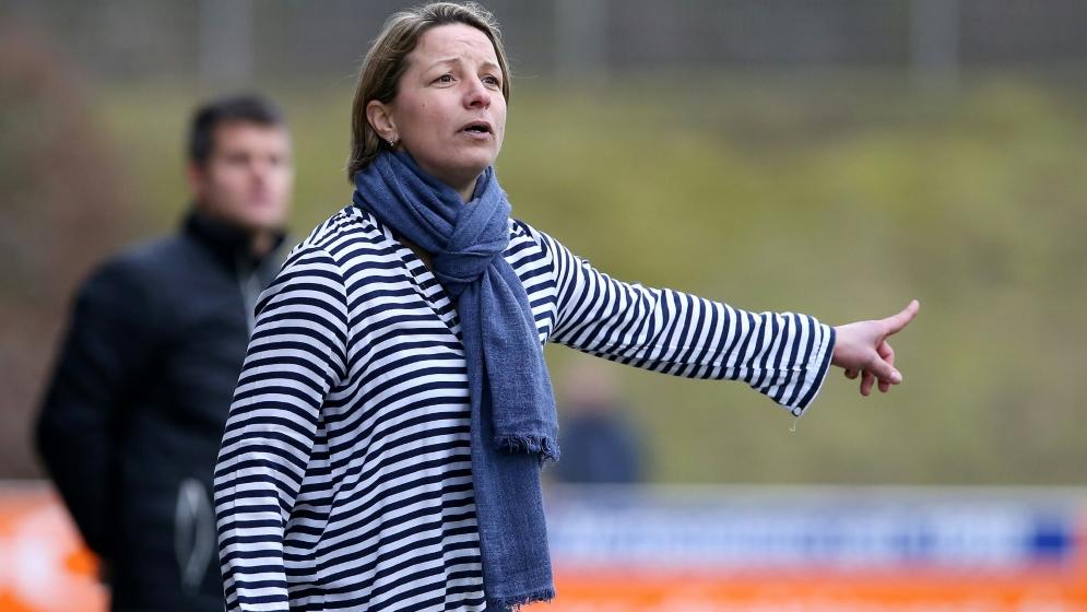Inka Grings steht bald beim SV Straelen in der Regionalliga West an der Seitenlinie