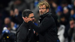 Jürgen Klopp (re.) hat sich zu David Wagner geäußert