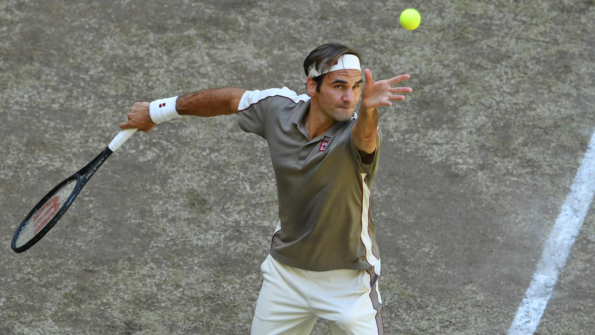 Roger Federer hat zum 10. Mal in Halle triumphiert