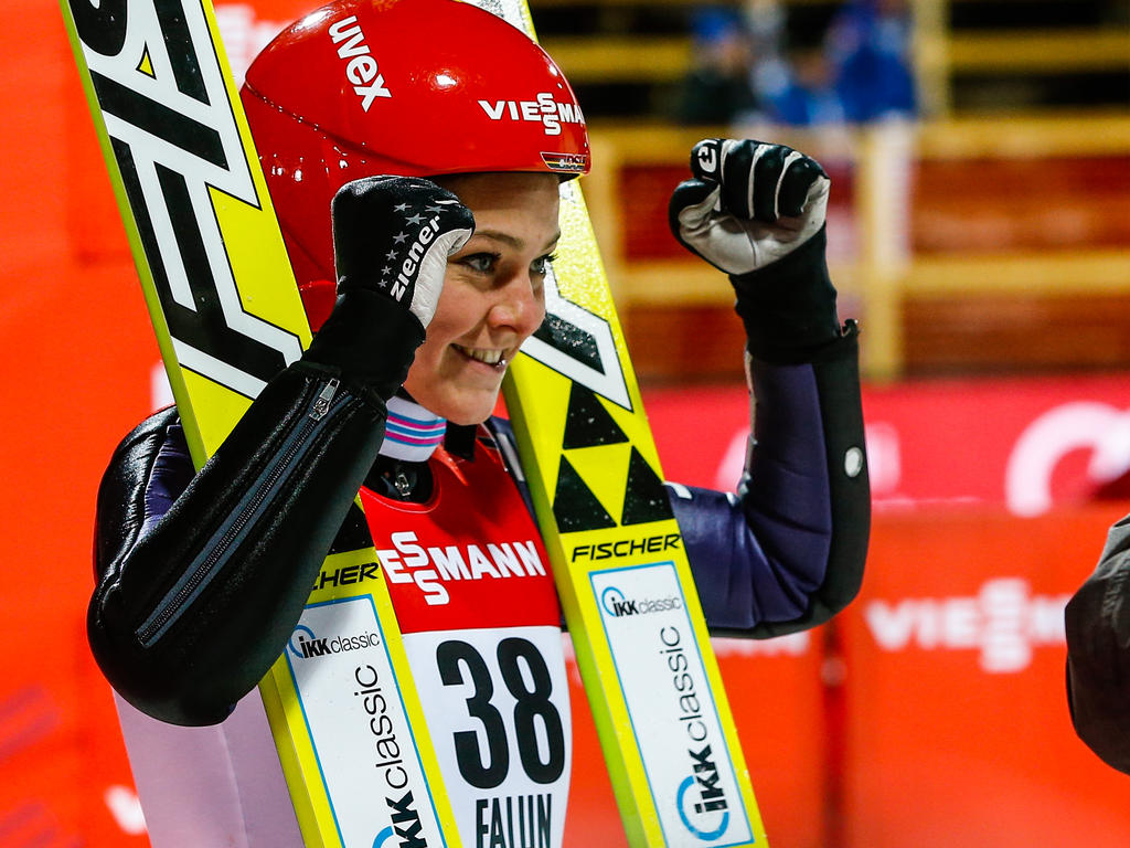 Carina Vogt überzeugte bei der Qualifikation Carina Vogt überzeugte bei der Qualifikation