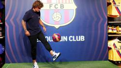 Griezmann hat sich bei Barcelona vorgestellt