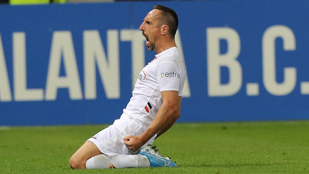 Franck Ribéry erzielte sein erstes Tor für Florenz