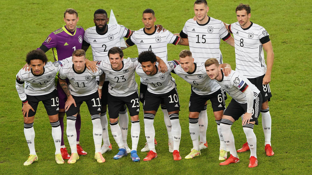 Neuer, Süle, Goretzka, Sané, Gnabry, Kimmich: der FC Bayern stellt hier mehr als das halbe DFB-Team