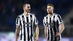 Spielten zusammen bei Juventus: Bonucci und de Ligt
