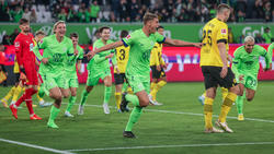 Der VfL Wolfsburg setzte sich gegen den BVB durch