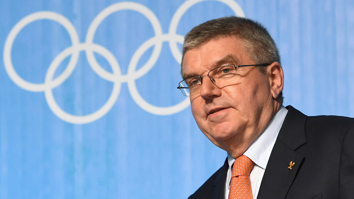 Thomas Bach und Co. sind zutiefst erschüttert Thomas Bach und Co. sind zutiefst erschüttert