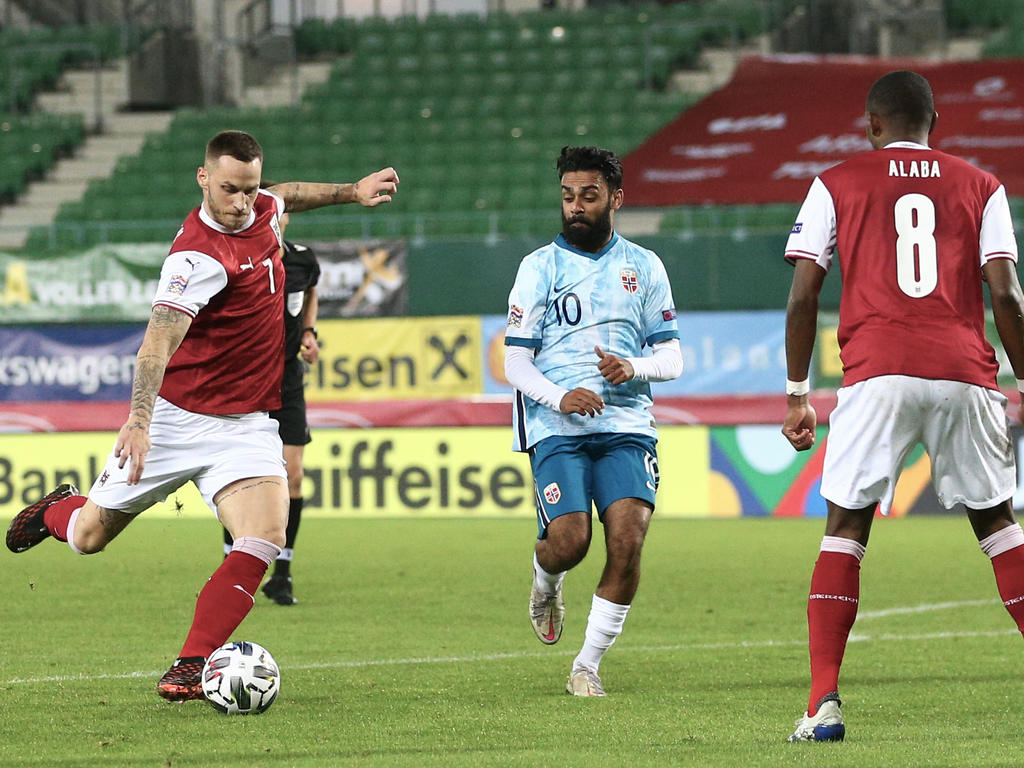 Österreich steigt nach einer schwachen Vorstellung in die A-Liga der Nations League auf