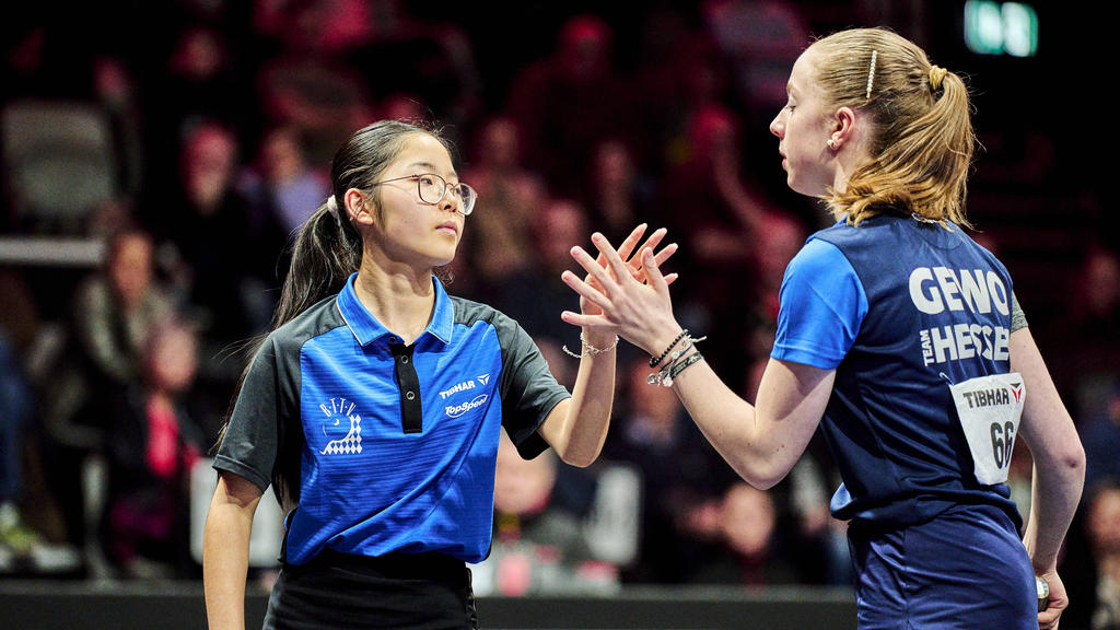 Koharu Itagaki und Josephina Neumann verpassten den deutschen Meistertitel knapp