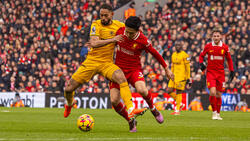 Die Reds setzten sich gegen Wolverhampton durch