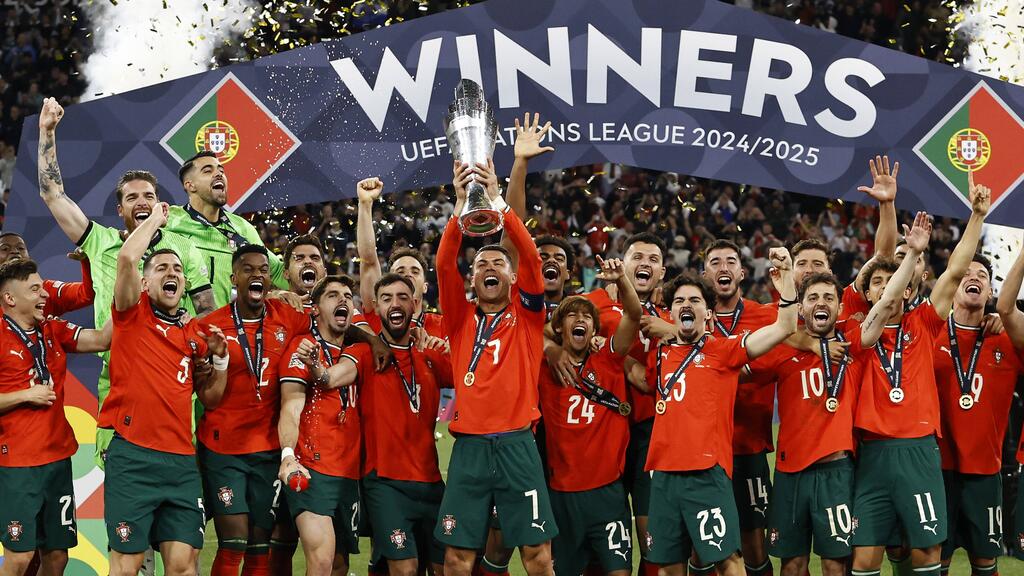 Portugal jubelt über den Nations-League-Titel Portugal jubelt über den Nations-League-Titel