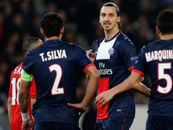 Kapitän Thiago Silva würde Zlatan Ibrahimović gerne zum Verbleib bei PSG überreden