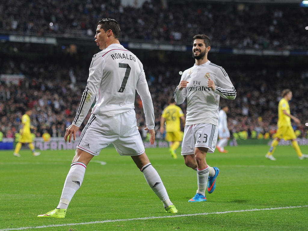 Cristiano Ronaldo marcó de penalti el 1:0 ante el Villarreal. (Foto: Getty)