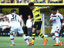 Gute Leistung gegen Leverkusen: Dortmunds Jadon Sancho