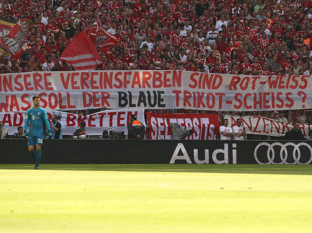 Der Fan-Protest in der Bayern-Kurve