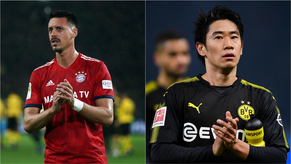 Der VfB Stuttgart hat Wagner (li.) und Kagawa als Transfer-Kandidaten ausgemacht